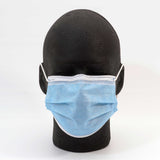 DISPOSABLE 3-PLY PROTECTIVE FACE MASK WITH EARLOOP - FaceCover365