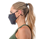 WASHABLE FACE MASK WITH PM2.5 FILTER PADS - FaceCover365