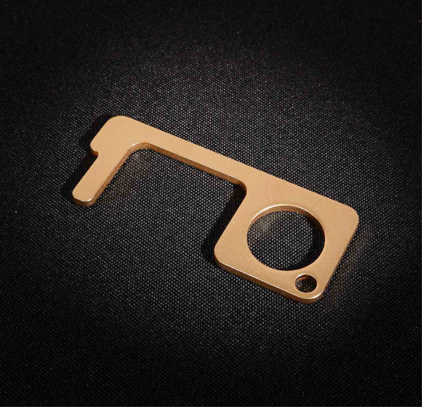 TOUCH-FREE BRASS ALLOY SAFETY KEY - FaceCover365