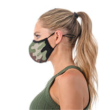 PREMIUM SILVER-ION REUSABLE FACE MASK IN CAMOUFLAGE - FaceCover365