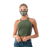 PREMIUM SILVER-ION REUSABLE FACE MASK IN CAMOUFLAGE - FaceCover365