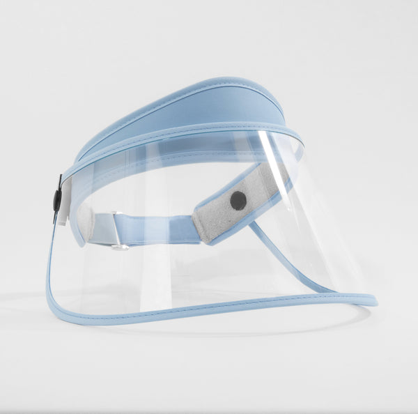 KIDS SUN VISOR HAT WITH UV FACE SHIELD - FaceCover365