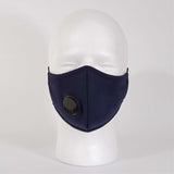 SILVER-ION REUSABLE FACE MASK WITH VALVE - FaceCover365