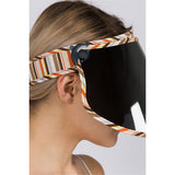 SUN VISOR HAT WITH UV400 FACE SHIELD - FaceCover365